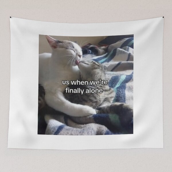 Item preview, us when were finally alone meow designed and sold by cloudzer0000.