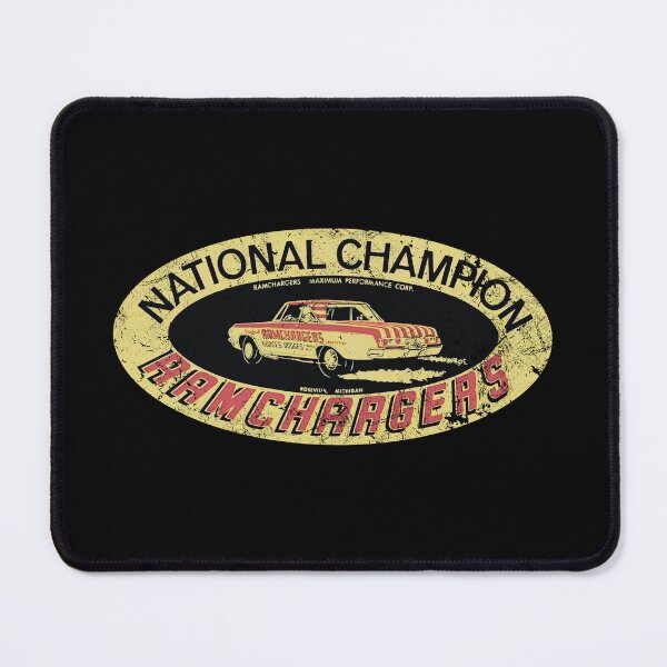 Item preview, 1964 Ramchargers National Champion  - worn, aged, distressed print. designed and sold by retropetrol.