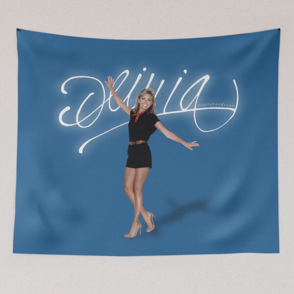 Item preview, Olivia Newton-John - Totally Hot 1970's Grafitti edit designed and sold by popretrodisco.