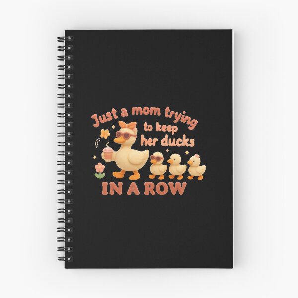 Item preview, just-a-mom-trying-to-keep-her-ducks-in-a-row designed and sold by Ash Mary's Designs.