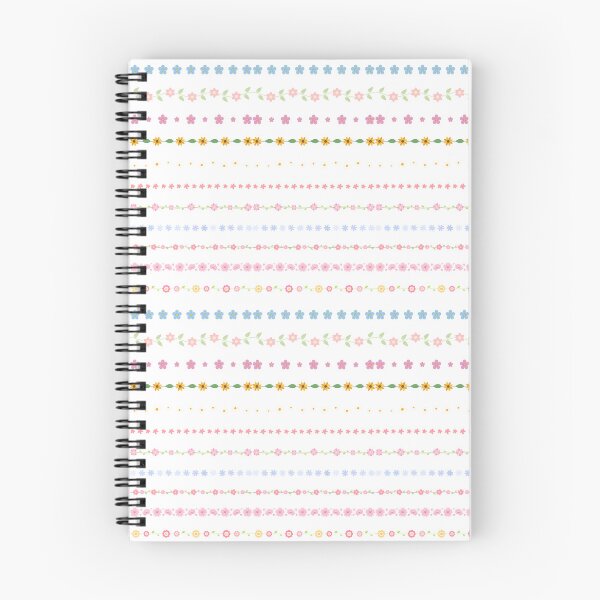 Item preview, Floral Border Stripes Aesthetic Pack – Cute Flower Lines Dividers Set designed and sold by wonderxwander.