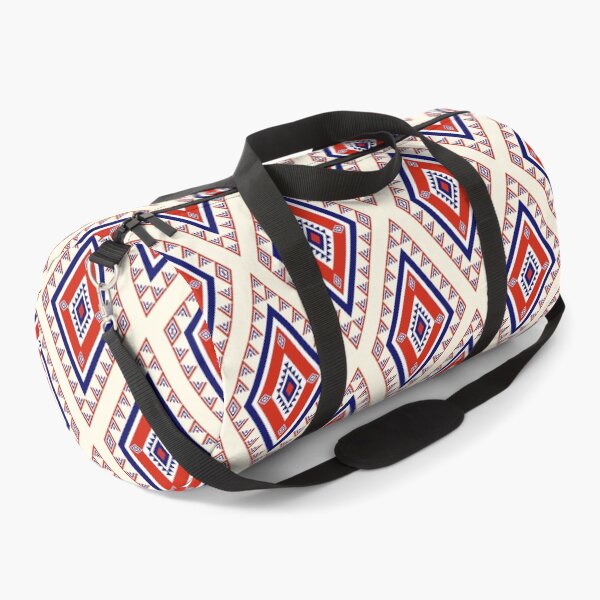 Item preview, Diamond-shaped pattern of red diamonds in a native ethnic style. designed and sold by Nengsang.