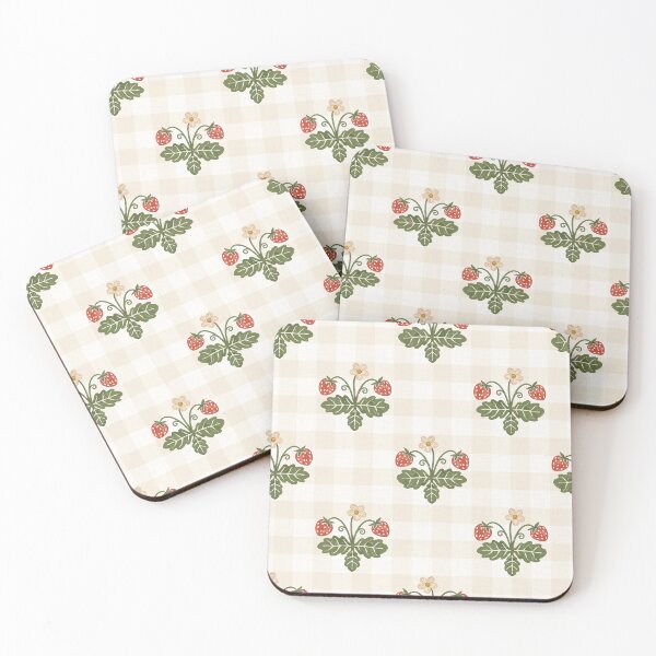 Item preview, Vintage Strawberry on Gingham designed and sold by ohjessmarie.
