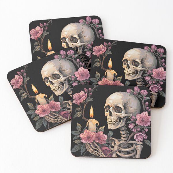 Item preview, Bones and cherry blossom designed and sold by uunaa.