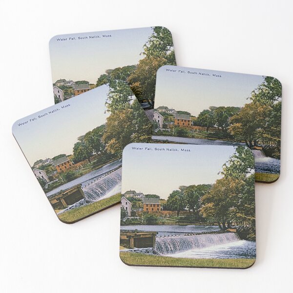 Item preview, South Natick Water Fall Vintage Postcard designed and sold by Cuttintees.