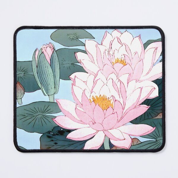 Item preview, Flowering Water Lilies - Ohara Koson designed and sold by Jon-Baran.