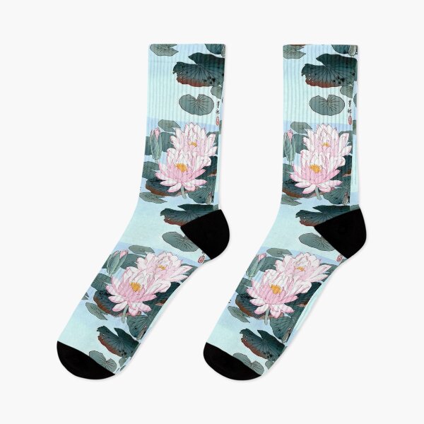 Item preview, Flowering Water Lilies - Ohara Koson designed and sold by Jon-Baran.