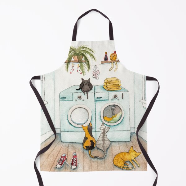 Item preview, Cats In The Laundry Room designed and sold by KilkennyCat Art.