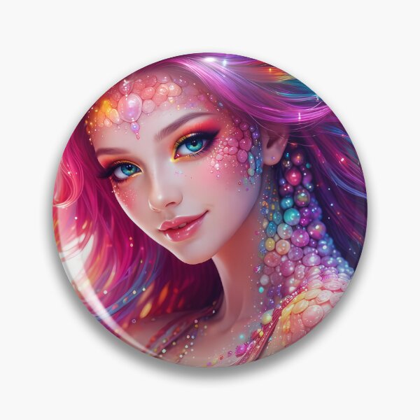 Item preview, Fantastical Gem-Encrusted Woman designed and sold by cuprum.