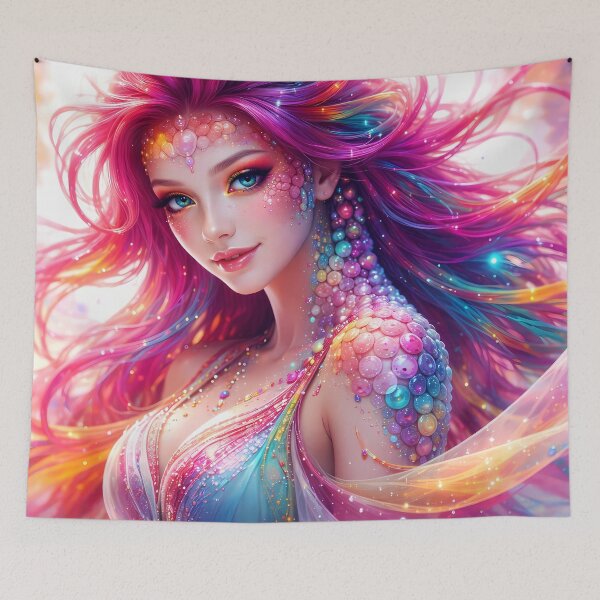 Item preview, Fantastical Gem-Encrusted Woman designed and sold by cuprum.