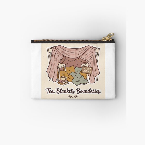 Item preview, Tea Blankets Boundaries - Cozy Blanket Fort Scene designed and sold by Seeding Serendipity.