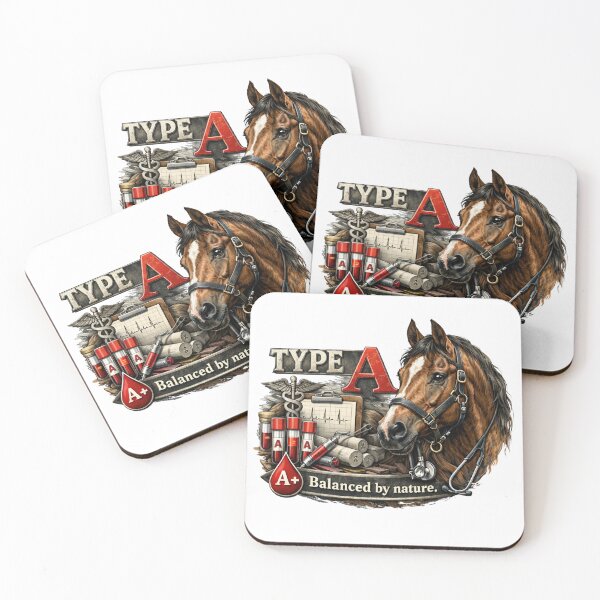 Item preview, Horse Blood Type A - Veterinary Medical Desing designed and sold by Indefix.