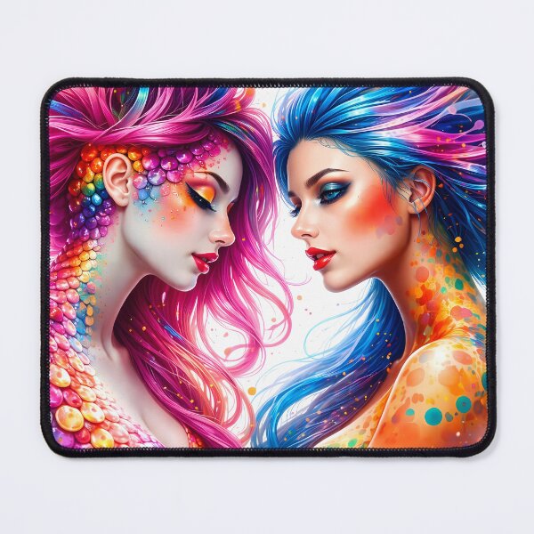 Item preview, Colorful Fantasy Portraits designed and sold by cuprum.