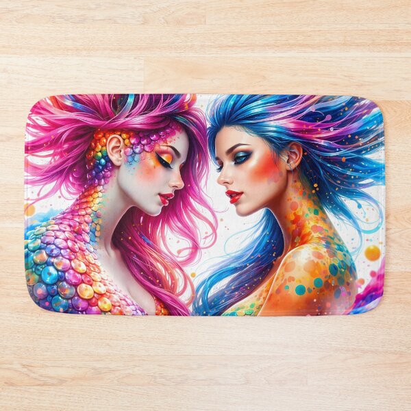 Item preview, Colorful Fantasy Portraits designed and sold by cuprum.