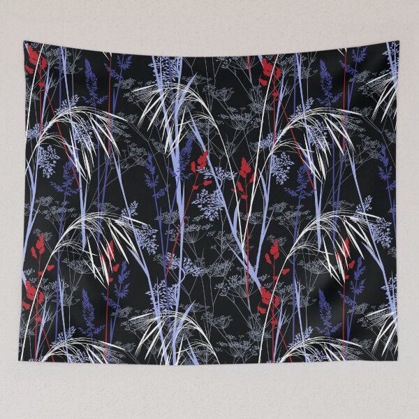 Item preview, in the wild meadow - blue night designed and sold by kobyakov.
