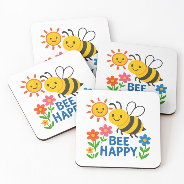 Item preview, Bee Happy Shirt Cute Bee Shirt Positive Bee Gift designed and sold by TshirtsLabs.