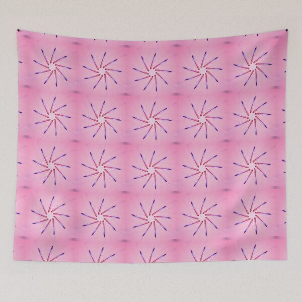 Item preview, Aesthetic Purple Pink Pen Circle Pattern – Dreamy Stationery Lover Art Print for Writers & Creatives designed and sold by zohocreations.