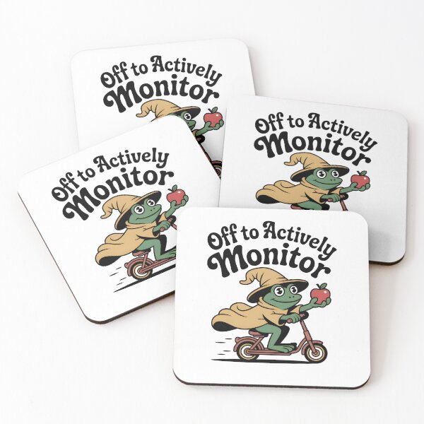 Item preview, off-to-actively-monitor designed and sold by Ash Mary's Designs.