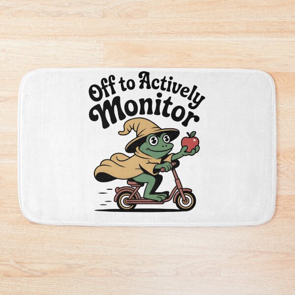 Item preview, off-to-actively-monitor designed and sold by Ash Mary's Designs.