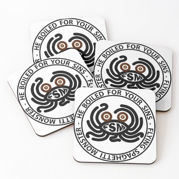 Item preview, Flying Spaghetti Monster Coin -reimagined- designed and sold by Tecno-Art-Land.