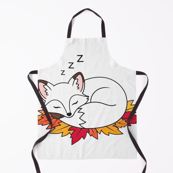 Item preview, Cute Sleeping Fox – Cozy Autumn Leaves Animal Aesthetic Tee designed and sold by Pollock.