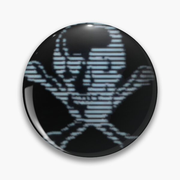 Item preview, Stylized Hacker Skull Skeleton | Pirate of the Internet Aesthetic Skulls designed and sold by Based History.