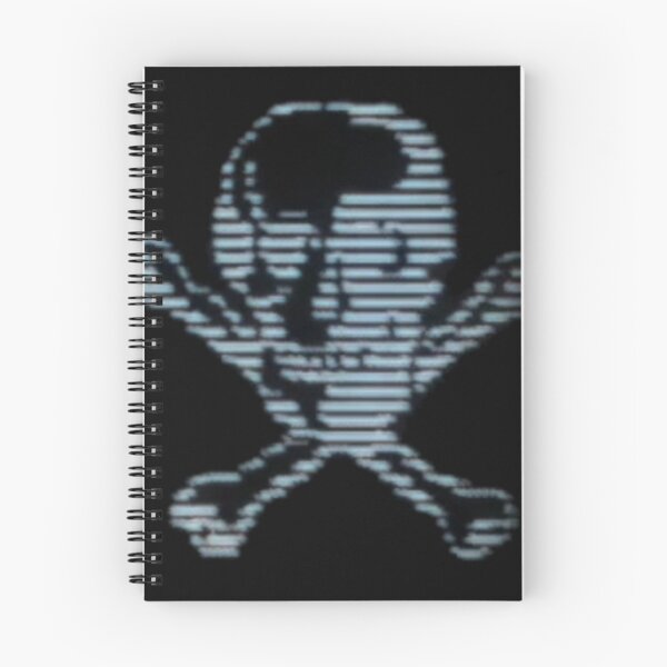 Item preview, Stylized Hacker Skull Skeleton | Pirate of the Internet Aesthetic Skulls designed and sold by Based History.
