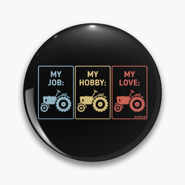 Item preview, My Job – My Hobby – My Love (Tractor / Farmer / Agriculturist / 3C) designed and sold by Roderix.