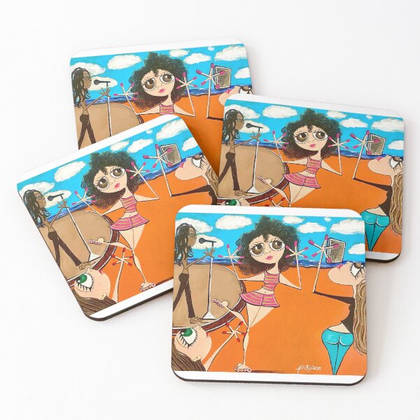 Item preview, Seeing Lenny on the Beach designed and sold by juliet-paints.