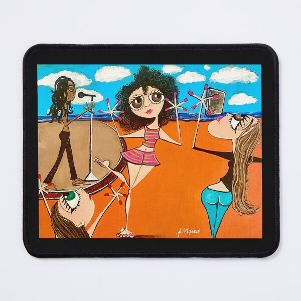 Item preview, Seeing Lenny on the Beach designed and sold by juliet-paints.