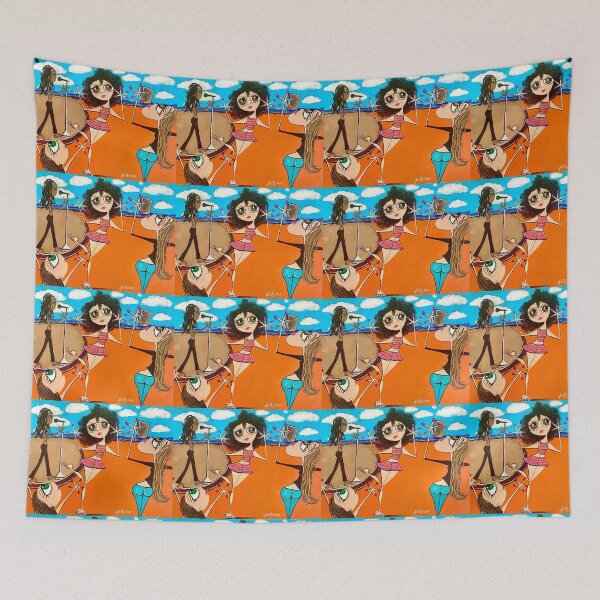 Item preview, Seeing Lenny on the Beach designed and sold by juliet-paints.