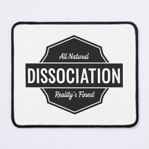 Item preview, All Natural Dissociation Tie Dye – Funny Dark Humor Retro GraphiC designed and sold by Pollock.