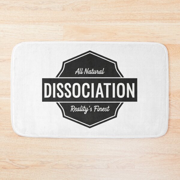 Item preview, All Natural Dissociation Tie Dye – Funny Dark Humor Retro GraphiC designed and sold by Pollock.