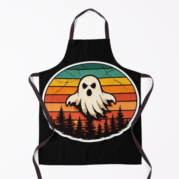 Item preview, Disrespect Nature Get Haunted Ghost Sticker, Funny Dark Humor Camping Sticker, Vintage Sunset Forest Ghost Decal designed and sold by VibeOffline Studio.