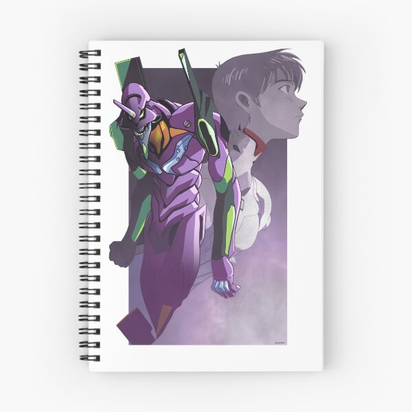 Item preview, Asplenia Studios: Shinji and EVA Unit 01 designed and sold by Asplenia Studios.