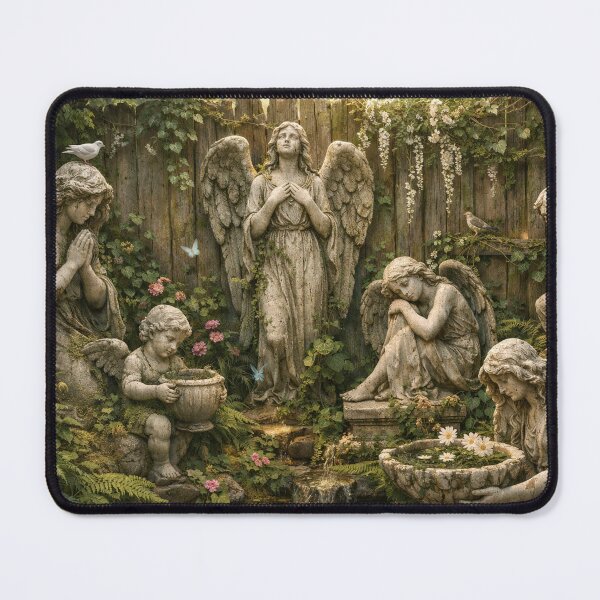 Item preview, Enchanted angels in the garden designed and sold by Sigtrix.
