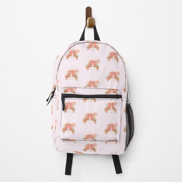 Item preview, Galah (Pink Cockatoo) with Flowers - Solid Pink designed and sold by HIMEKARI.