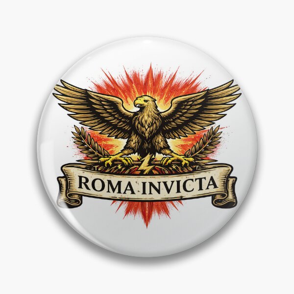 Item preview, Roma Invicta Aquila Imperial Eagle Art designed and sold by Retr0Tshirts.