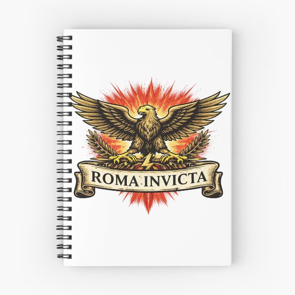 Item preview, Roma Invicta Aquila Imperial Eagle Art designed and sold by Retr0Tshirts.
