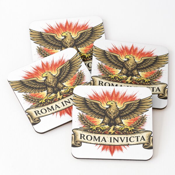 Item preview, Roma Invicta Aquila Imperial Eagle Art designed and sold by Retr0Tshirts.