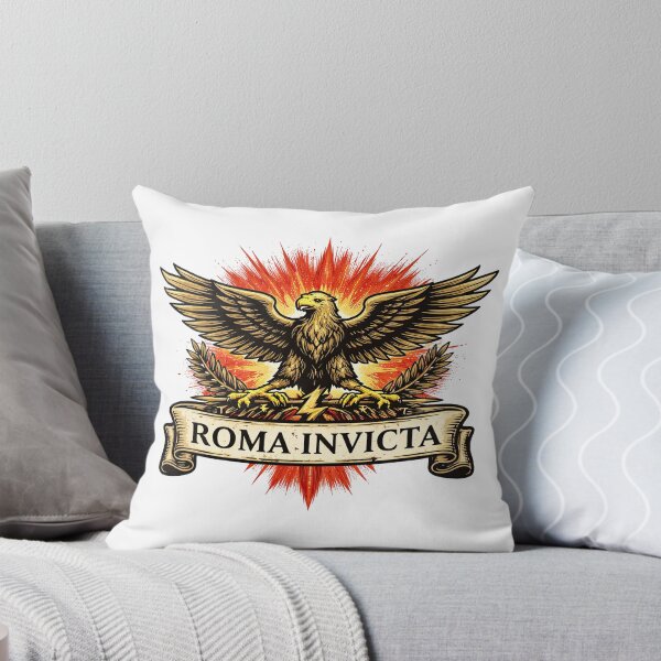 Item preview, Roma Invicta Aquila Imperial Eagle Art designed and sold by Retr0Tshirts.