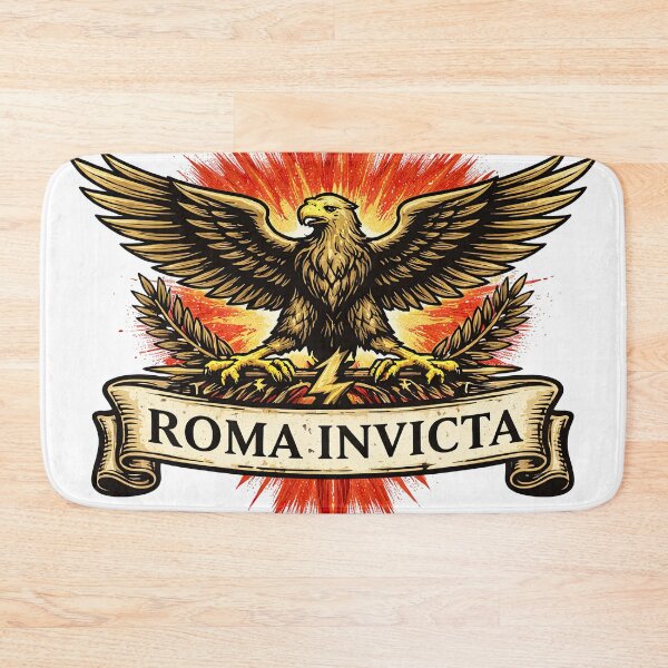 Item preview, Roma Invicta Aquila Imperial Eagle Art designed and sold by Retr0Tshirts.