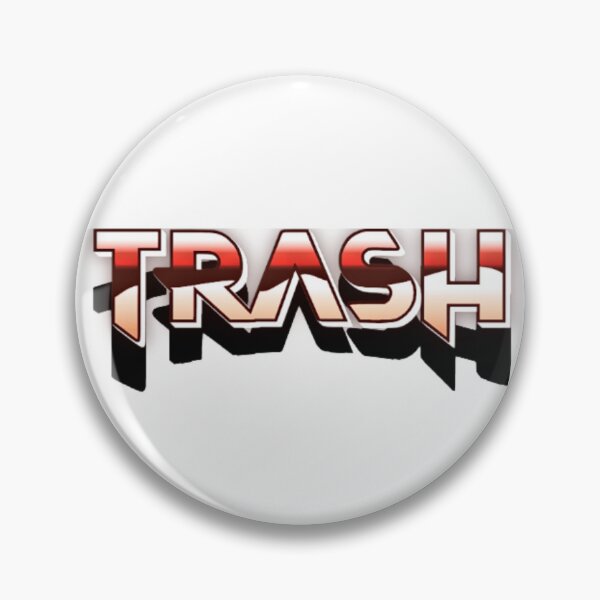 Aperçu de l'œuvre T-shirt graphique audacieux Trash créée et vendue par TeeHeeRiot.