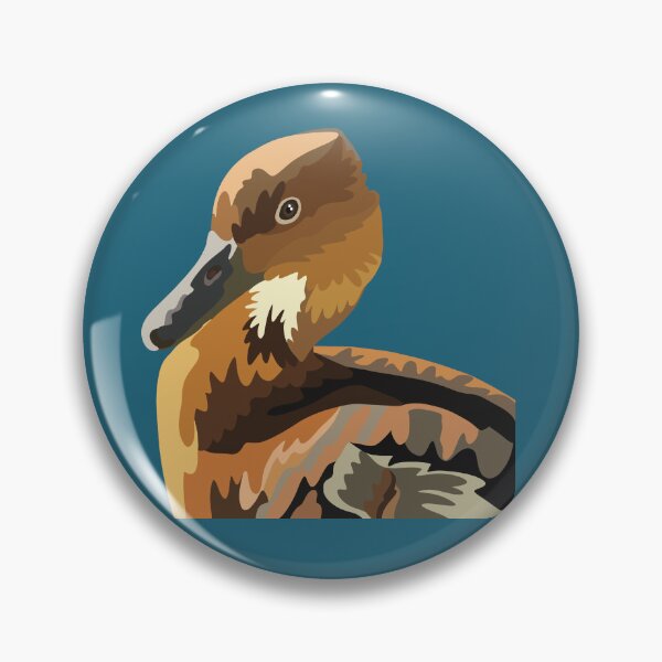 Item preview, Fulvous Whistling Duck Wildlife Bird Illustration designed and sold by PrettylittlepastelUk.