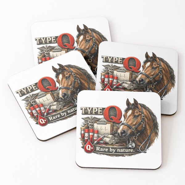 Item preview, Horse Blood Type Q = Rare Veterinary Desind designed and sold by Indefix.