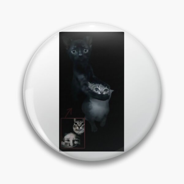Item preview, scary cat meme designed and sold by cloudzer0000.