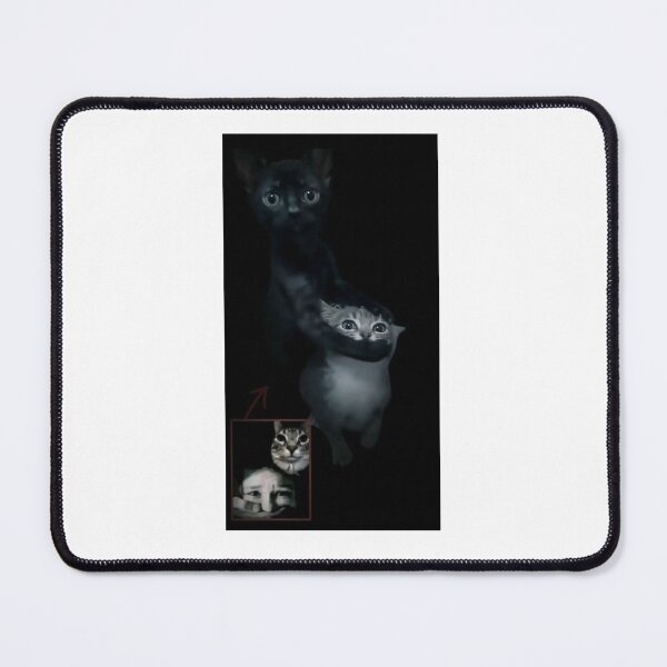 Item preview, scary cat meme designed and sold by cloudzer0000.