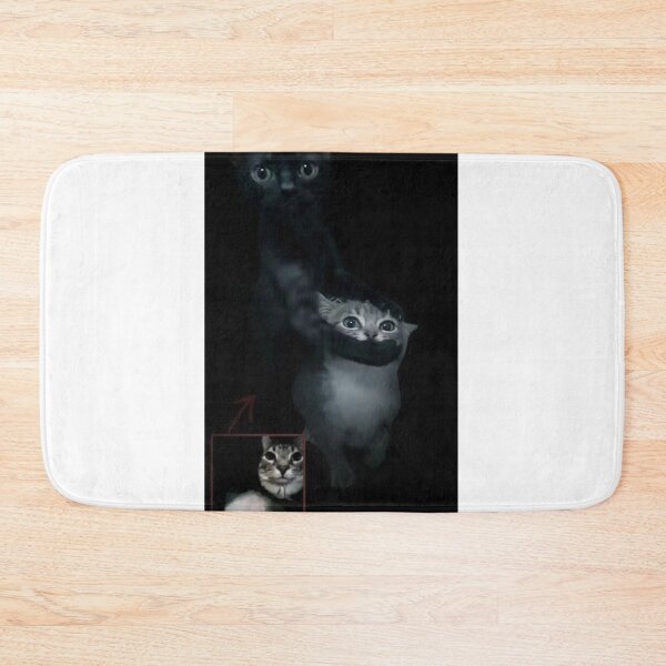 Item preview, scary cat meme designed and sold by cloudzer0000.