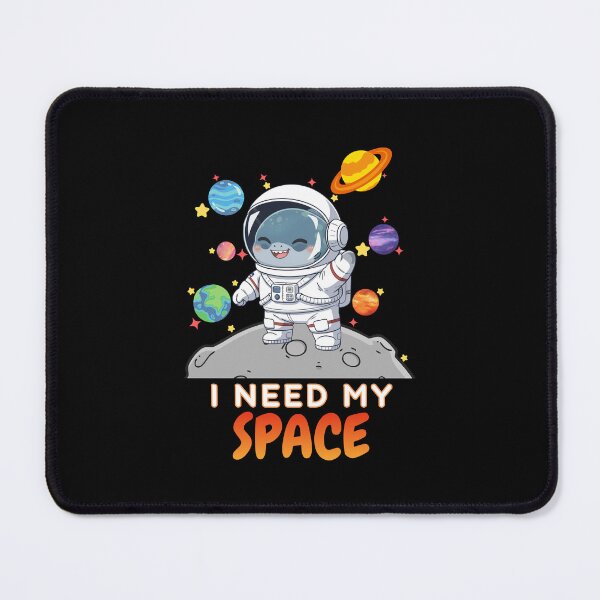 Item preview, I Need My Space Astronaut Shark designed and sold by Nature's Chibis.