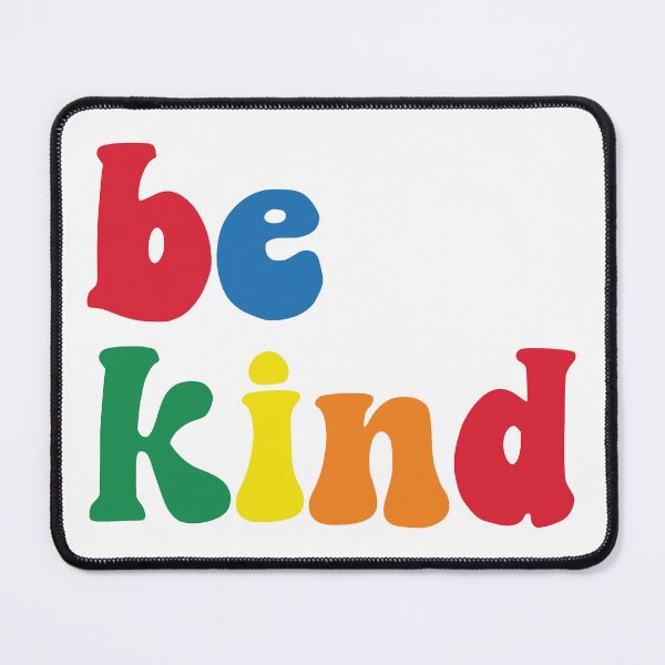 Item preview, Be Kind Colorful Retro Typography Design designed and sold by Vision Crafted.